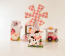 Farm girl - Party Favors Boxes - Popcorn box - Birthday.  10 Pices
