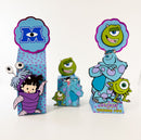 Monster Inc - Set Party Favors - Birthday - 15 pc