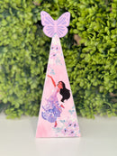 Isabella Miracle Family - Party Favors Boxes - Cone box - Pyramid Slim box - Birthday.  10 Pices