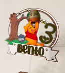 Winnie The Pooh - Cake Topper- Birthday