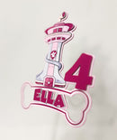 Paw Patrol Cake topper Girl