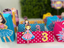 Set Super Heroes Girl - Party box