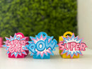 Set Super Heroes Girl - Party box