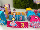 Set Super Heroes Girl - Party box
