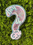 Cake Topper Gender Reveal