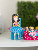 Set Super Heroes Girl - Party box