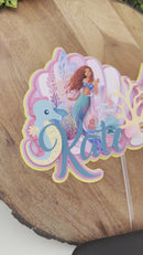 Cake Topper The little Mermaid.