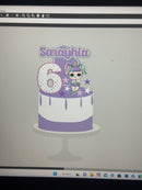 Cake Topper Unicorn LOL